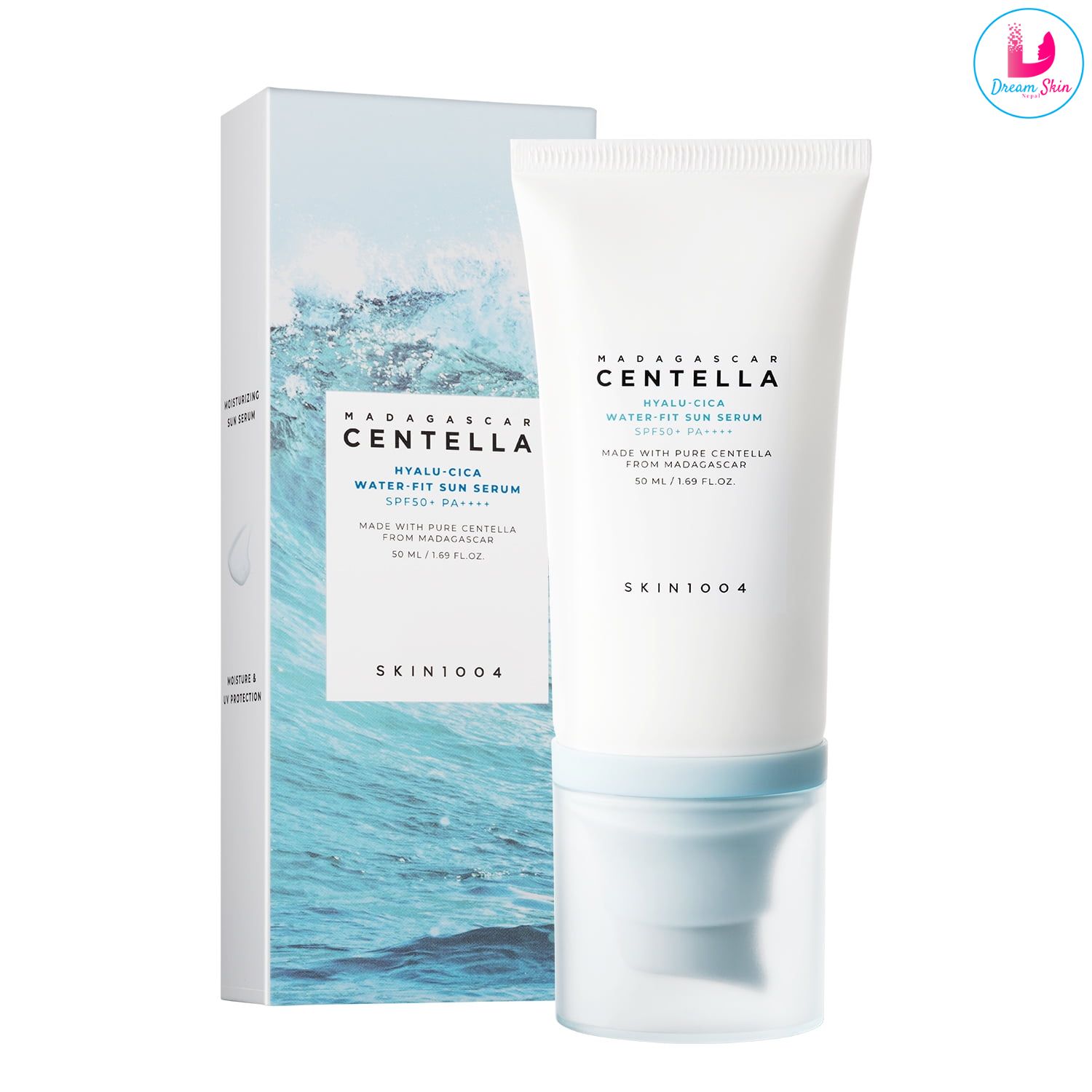 Skin1004 Hyalu Cica Water Fit Sun Serum [50ml]